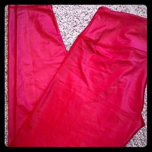 Victoria’s Secret sport red leggings